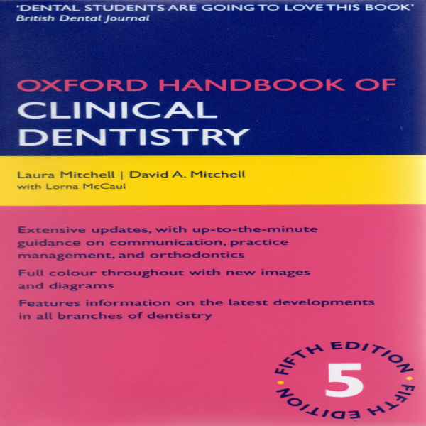 Mitchell. Oxford handbook of clinical dentistry