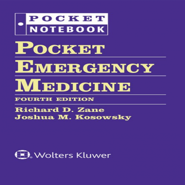Zane. Pocket Emergency Medicine